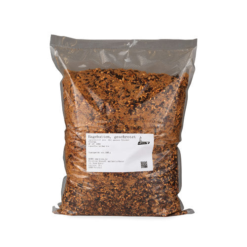 Hagebutten, frisch geschrotet  2 kg