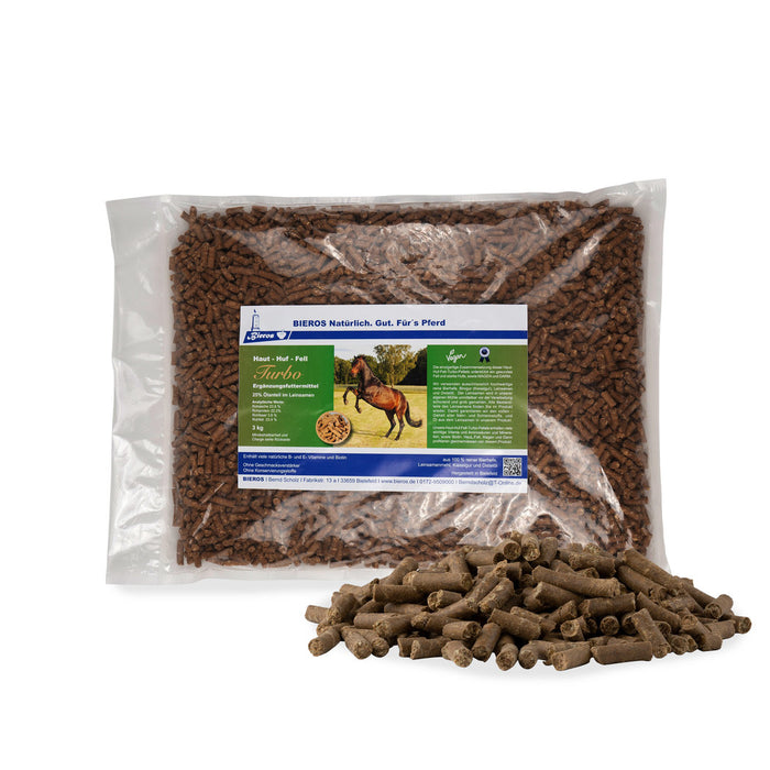 Haut - Huf - Fell Turbo  Pellets  3 kg