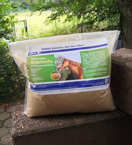 Bierhefe 3 x 3kg Set, reine Bierhefe ohne Treber